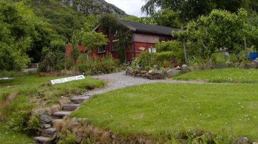 A view of the West Highland Dairy shop and the main dairy room.